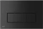 Кнопка смыва AlcaPlast THIN M578 черный матовый
