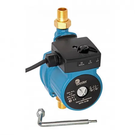 Насос циркуляционный Wester WPA 15-90 - 0,120 кВт Насос циркуляционный Wester WPA 15-90 - 0,120 кВт