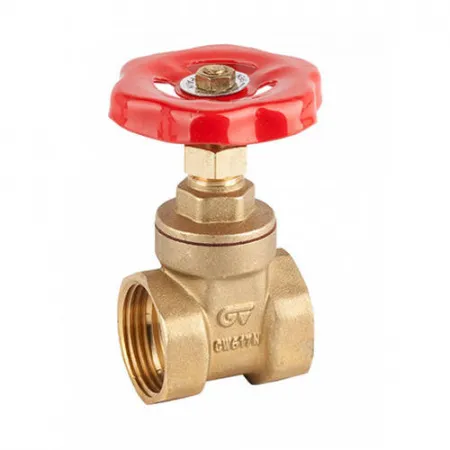 Задвижка клиновая GENEBRE 3220 - 1 1/2** (ВР/ВР, PN20, Tmax 120°C, ручка-вентиль, латунь)