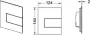 Кнопка смыва TECE Square II Urinal 9242811 хром Кнопка смыва TECE Square II Urinal 9242811 хром