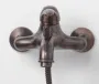Смеситель для ванны с душем Wasserkraft Isar 1301 темная бронза