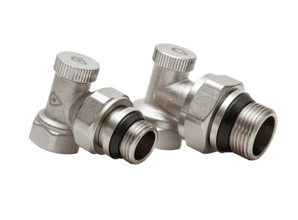 Запорный радиаторный клапан Arrowhead Element, угловой, Ду20 Запорный радиаторный клапан Arrowhead Element, угловой, Ду20