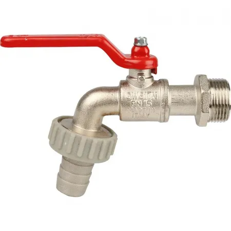 Кран водоразборный с нейлоновым штуцером, ручка рычаг Itap 174 3/4* Кран водоразборный с нейлоновым штуцером, ручка рычаг Itap 174 3/4*