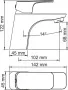 Смеситель для раковины Wasserkraft Salm 2703
