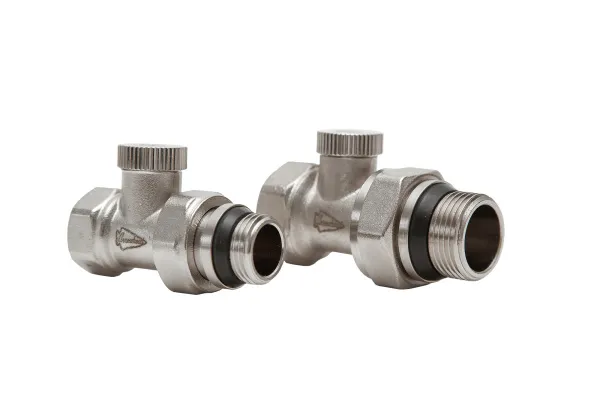 Запорный радиаторный клапан Arrowhead Element, прямой, Ду15 Запорный радиаторный клапан Arrowhead Element, прямой, Ду15