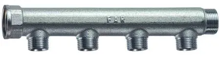 Коллектор универсальный FAR FK 1* х 3/4* - 4 отвода