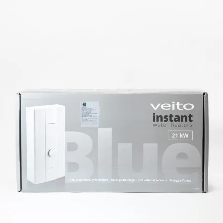 Проточный водонагреватель BLUE E Veito 15 кВт / 380В / 3ф. Проточный водонагреватель BLUE E Veito 15 кВт / 380В / 3ф.
