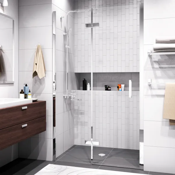 Душевая дверь в нишу Wasserkraft Aller 10H05-SPL 120 см