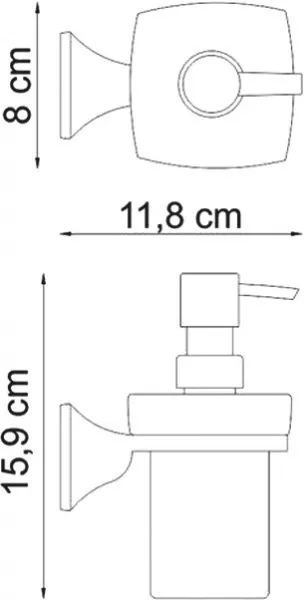 Дозатор Wasserkraft Wern K-2599