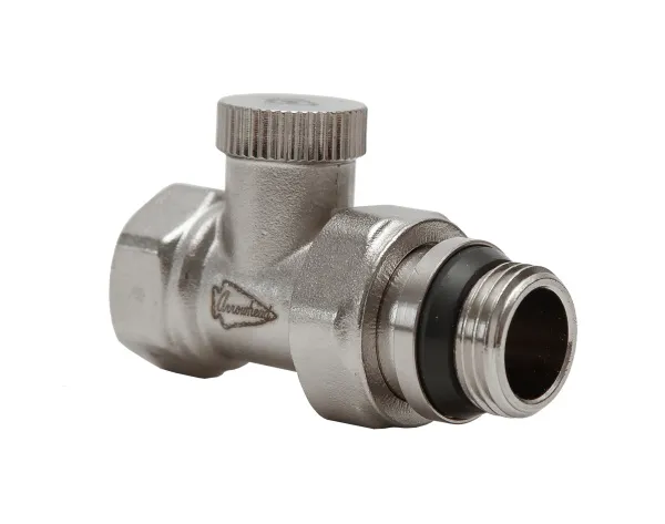 Запорный радиаторный клапан Arrowhead Element, прямой, Ду15 Запорный радиаторный клапан Arrowhead Element, прямой, Ду15