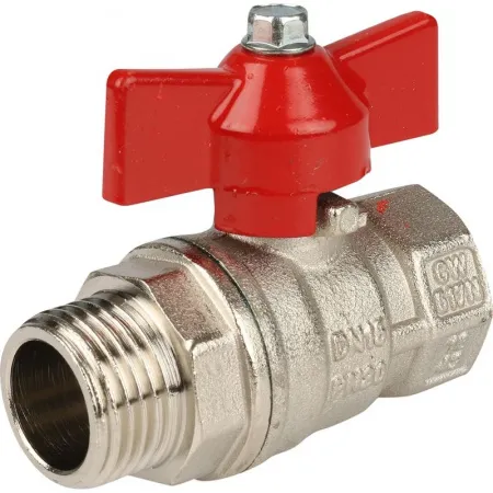 Кран шаровый внутренняя / наружная резьба, ручка бабочка Itap Ideal 093 1/2* Кран шаровый внутренняя / наружная резьба, ручка бабочка Itap Ideal 093 1/2*