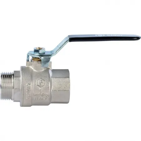 Кран шаровый внутренняя / наружная резьба, ручка рычаг Stout 2* Кран шаровый внутренняя / наружная резьба, ручка рычаг Stout 2*