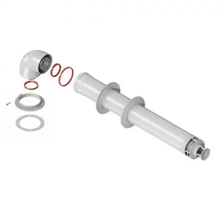 ROMMER RCA-6010-240900 Комплект дымохода СТАНДАРТ 60/100 - 900мм (Bosch, Buderus, Navien S/C/E, Baxi