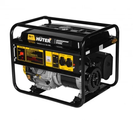 Электрогенератор бензиновый Huter DY6500L