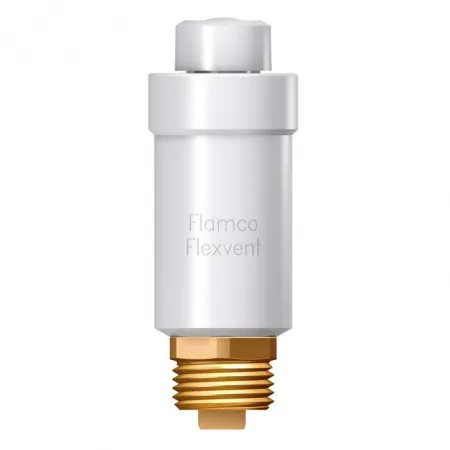 Воздухоотводчик автоматический Flamco Flexvent 1/2* (белый)