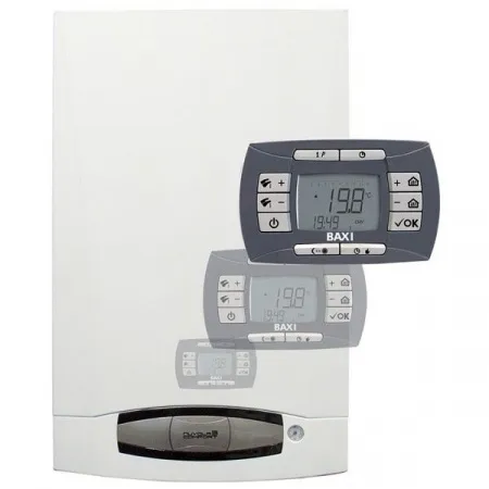 Котел газовый настенный Baxi NUVOLA 3 Comfort 240 Fi (с выносной панелью управления и встроенным бойлером)