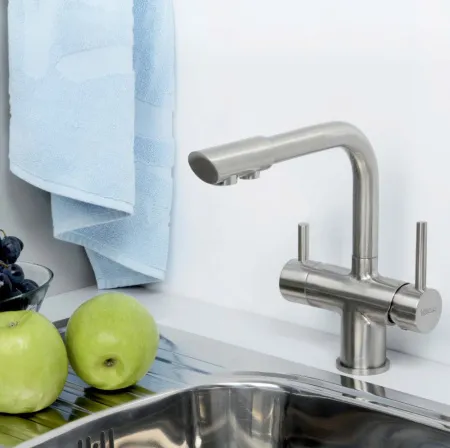 Смеситель для кухни Wasserkraft A8027 матовый хром
