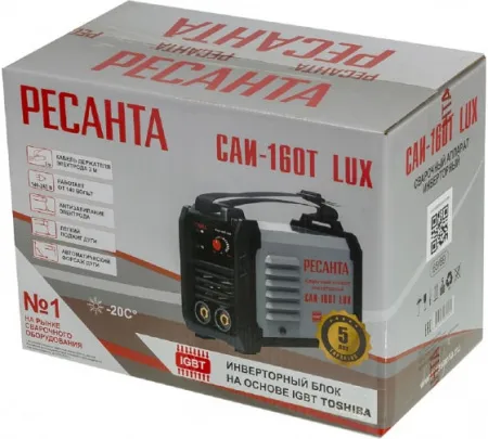 Инверторный сварочный аппарат Ресанта САИ-160T LUX