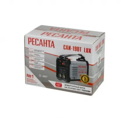 Инверторный сварочный аппарат Ресанта САИ-190T LUX