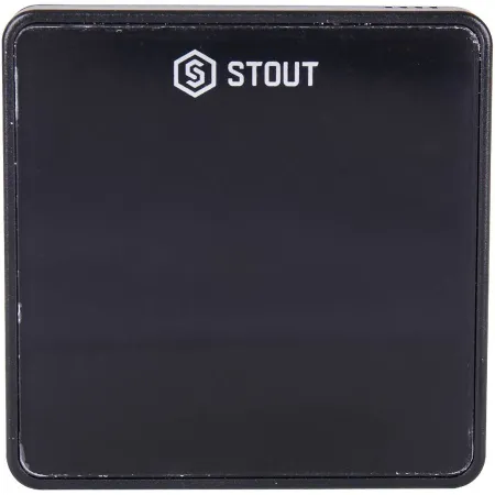 Беспроводной датчик температуры пола STOUT C-8f, черный