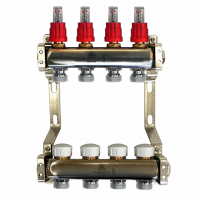 Коллекторная группа для теплого пола Gekon GK 74102 - 2 выхода