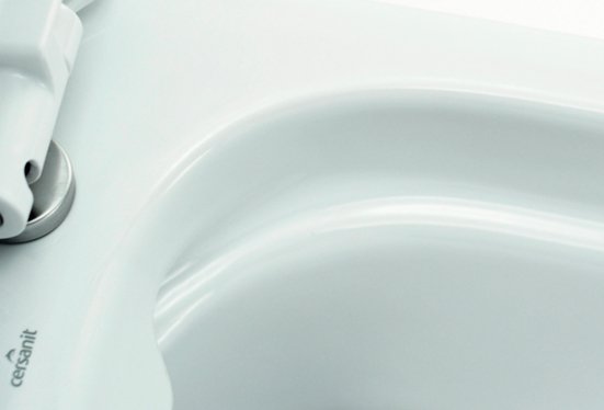Комплект Cersanit Carina New Clean On унитаз + инсталляция + стеклянная кнопка смыва