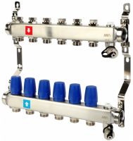 Коллекторная группа для отопления MVI MS.611.06 - 11 выходов