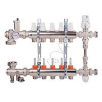 Коллекторная группа для теплого пола ICMA K0111 - 1* на 10 контуров 3/4*EK (со смесительным узлом)