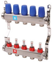 Коллекторная группа для теплого пола MVI MS.502.06 - 2 выхода