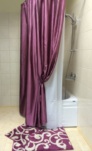 Штора для ванной Bath Plus Silk Collection NO WSV 024