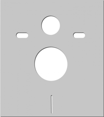 Система инсталляции для унитазов Berges Wasserhaus Atom 410 кнопка хром