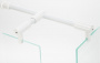 Душевой уголок Vegas Glass AFP-Fis 120*90 01 10 R профиль белый, стекло сатин