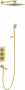 Душевой комплект Timo Tetra-Thermo SX-0199/17SM С ВНУТРЕННЕЙ ЧАСТЬЮ, с термостатом, золото