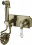 Гигиенический душ Elghansa Classicline 15C0686-Bronze (Set-49) со смесителем, С ВНУТРЕННЕЙ ЧАСТЬЮ