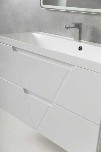 Мебель для ванной BelBagno Vittoria 100 bianco lucido