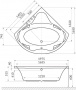 Акриловая ванна Excellent Konsul WAEX.KON15.SOFT 150x150