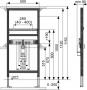 Система инсталляции для раковин TECE TECEprofil 9310000