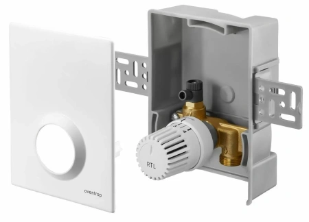 Комплект для регулирования контура теплого пола с помощью ограничения температуры обратного потока Oventrop Unibox RTL Комплект для регулирования контура теплого пола с помощью ограничения температуры обратного потока Oventrop Unibox RTL