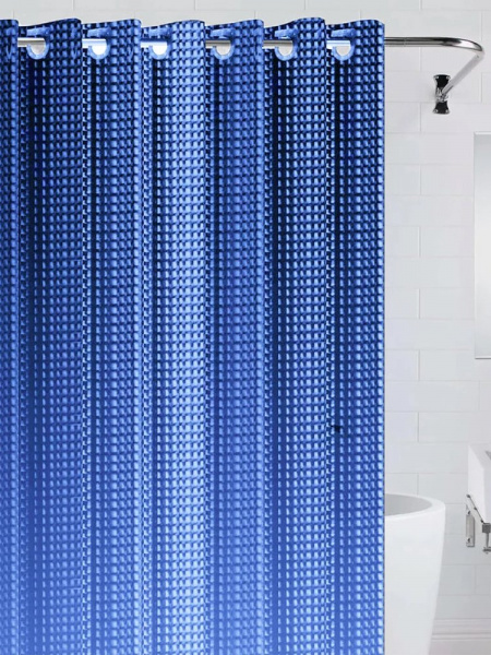 Штора для ванной Bath Plus 3D NFD-3D-dark blue