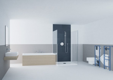 Система инсталляции для унитазов Grohe Rapid SL 38813001 4 в 1 с кнопкой смыва