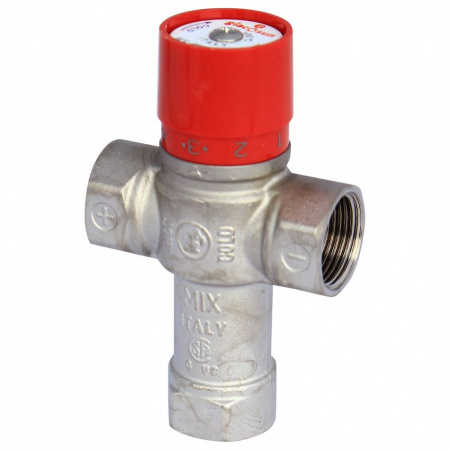 Термостатический смесительный клапан для систем ГВС 1* ВР Giacomini (38-60 °С, KVs 2.2 м3/ч)