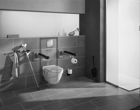 Система инсталляции для унитазов Grohe Rapid SL 38775001 4 в 1 с кнопкой смыва