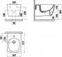 Биде подвесное Creavit EG510