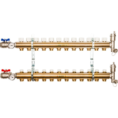 Коллекторная группа для отопления STOUT 0468 - 12 выходов