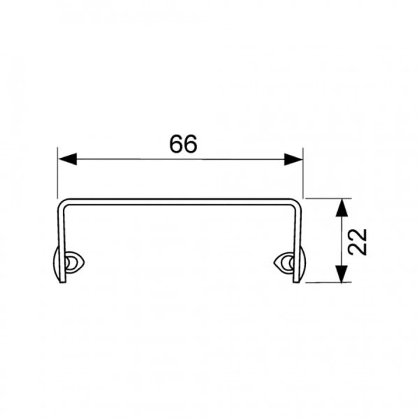 Решетка для трапа TECEdrainline basic 800 мм, нержавеющая сталь, хром матовый