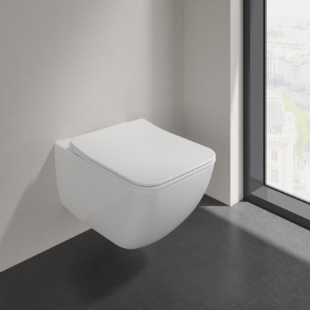 Унитаз подвесной Villeroy & Boch Venticello 4611RL01 безободковый