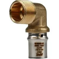 Пресс угольник наружная резьба 90° STOUT 16 х 1/2* Пресс угольник наружная резьба 90° STOUT 16 х 1/2*