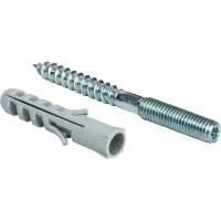 Шпилька сантехническая Stout М 8 х 80 мм с дюбилем М 10 х 50 Шпилька сантехническая Stout М 8 х 80 мм с дюбилем М 10 х 50