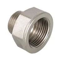 Переходник никелированный Valtec 1/2* x 1/4* Переходник никелированный Valtec 1/2* x 1/4*