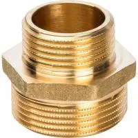 Ниппель переходной Stout 1/2* x 3/8* Ниппель переходной Stout 1/2* x 3/8*